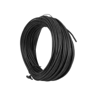 Silikoninis laidas 16 AWG, 30 m (juodas)