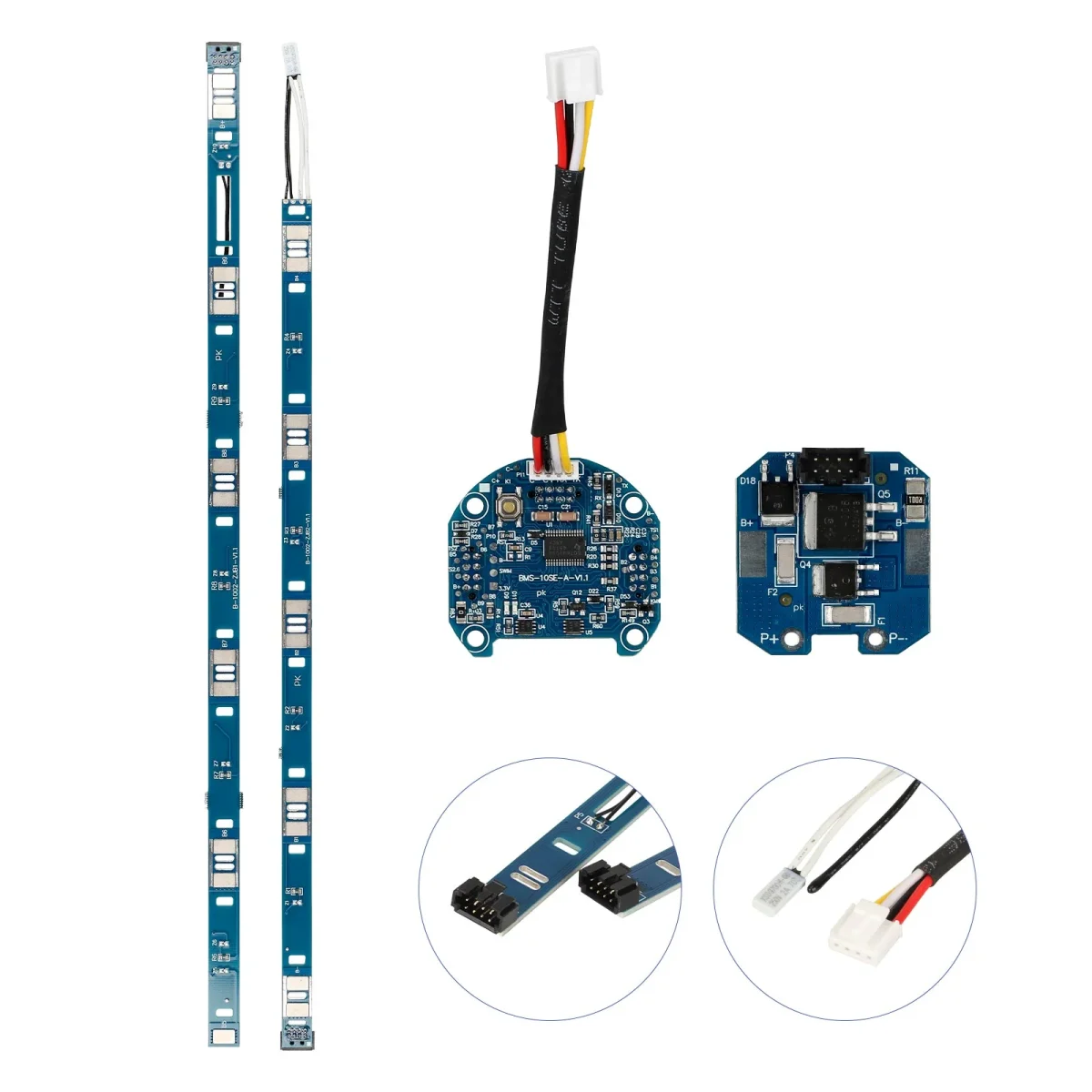 Apvalių BMS plokščių komplektas Ninebot ES, 4 vnt.