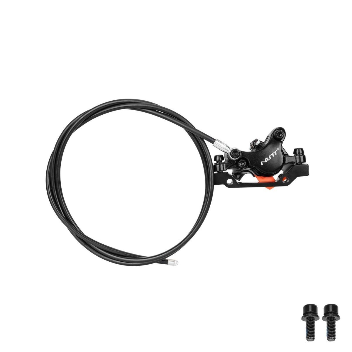 Kairysis hidraulinis stabdys NUTT su 1300 mm žarna (juodas)