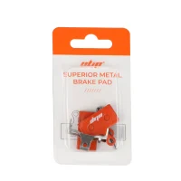 Metalinės dervos stabdžių trinkelės Shimano M615 (oranžinės)