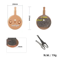Sukepintos stabdžių trinkelės SRAM Avid BB5 (bronzinės)