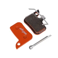 Metalinės stabdžių trinkelės SRAM HRD Red 22 / Force 22 / CX1 (oranžinės)