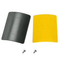 Numerio laikiklis su varžtais ir atšvaitais Xiaomi Pro 2 (geltoni)