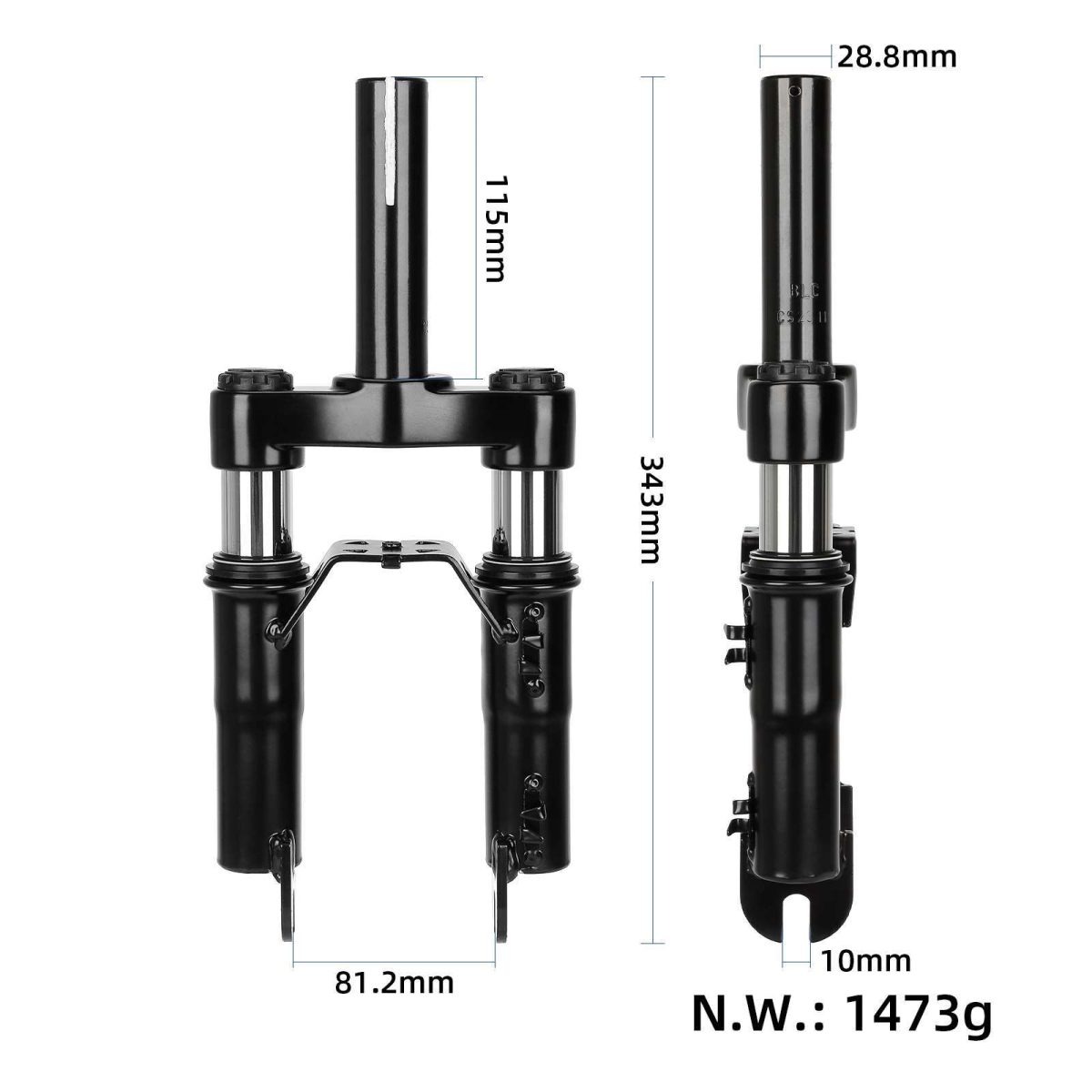 Priekinė pakaba Ninebot F20–F65 / D18E–D40X