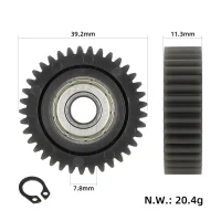 Variklio krumpliaratis 37T su 608 guoliu (40 mm)