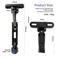 Reguliuojama aliuminio kojelė V2 Ninebot Max G30 (juoda)