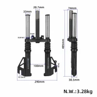 Priekinės šakės amortizatorius Segway Ninebot ZT3 (originalas)