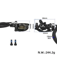 Galinis hidraulinis diskinis stabdys Kukirin G3 Pro