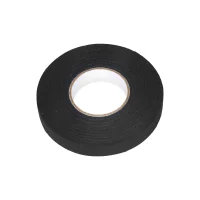 Audinio lipni juosta 15 mm x 15 m (juoda)