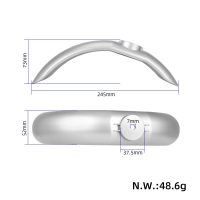 Priekinis sparnas Xiaomi M365 / Pro / 1S (sidabrinis)