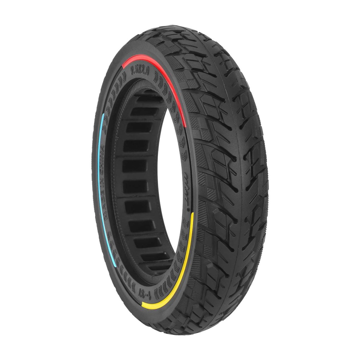 Pilnavidurė padanga 9.5x2.0 su 3 spalvų žiedais Xiaomi