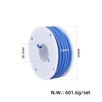 Silikoninis laidas 16 AWG, 6 spalvos po 5 m (30 m)