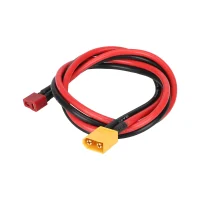 Adapterio laidas XT60 male – T female, 70 cm (12 AWG)