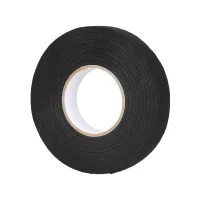Audinio lipni juosta 15 mm x 15 m (juoda)