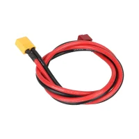Adapterio laidas XT60 male – T female, 70 cm (12 AWG)
