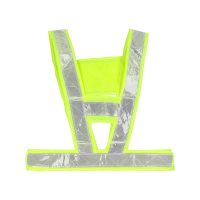 Atšvaitinė liemenė V formos (fluorescencinė žalia)