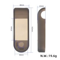 Ekrano silikoninis dangtelis Kuickwheel S1-C / S1-C Pro (juodas)