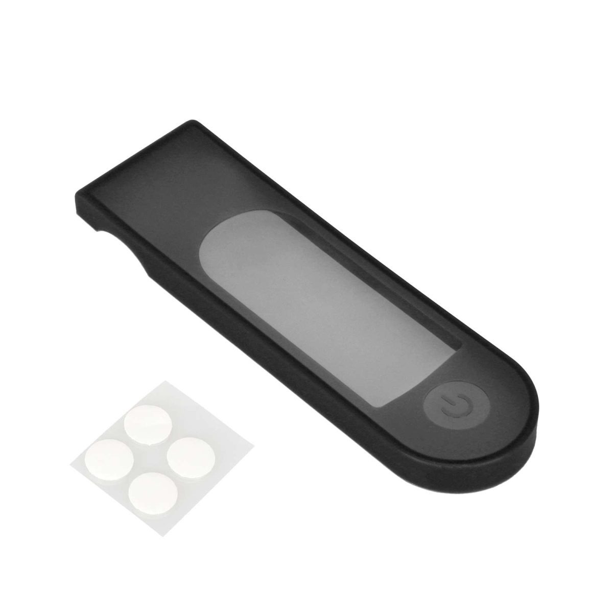 Ekrano silikoninis dangtelis su klijais Xiaomi 4 Ultra (juodas)