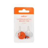 Metalinės stabdžių trinkelės SRAM Avid BB5 (oranžinės, 6 skylių)