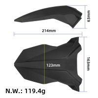 Priekinis sparnas Kukirin G3 Pro (juodas, originalas)
