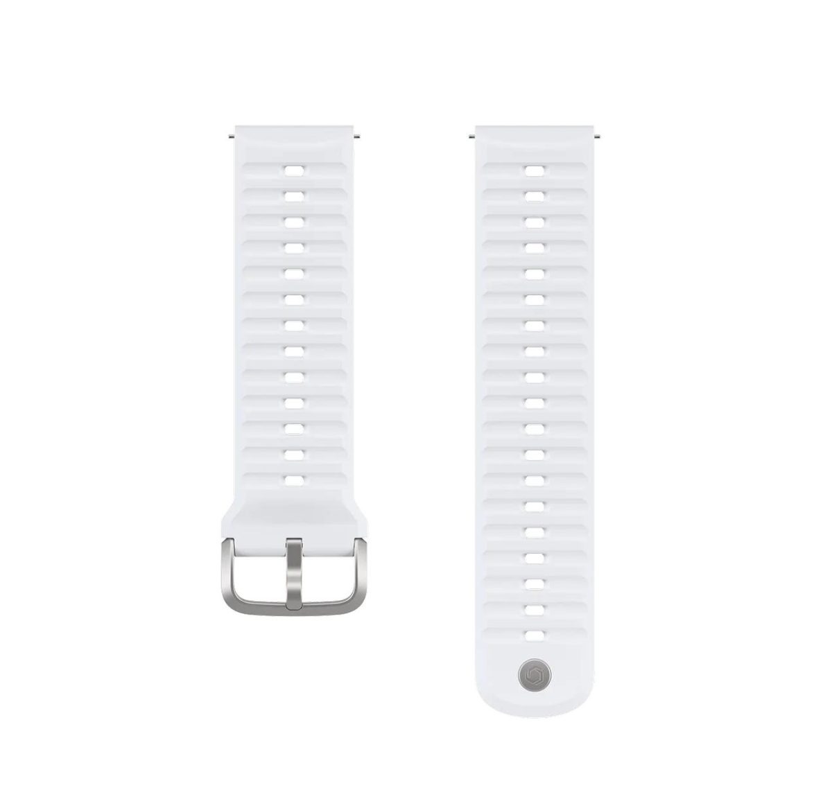 COROS APEX 4 24 mm silikoninis dirželis - baltas