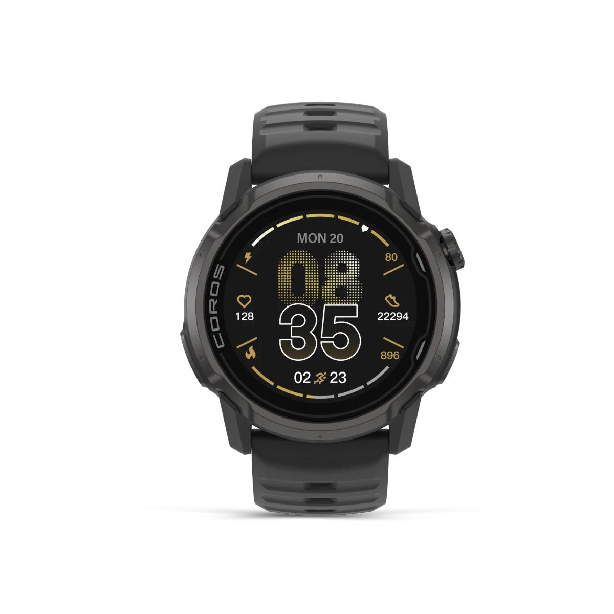 COROS APEX 4 GPS Outdoor Watch - 42 mm juoda