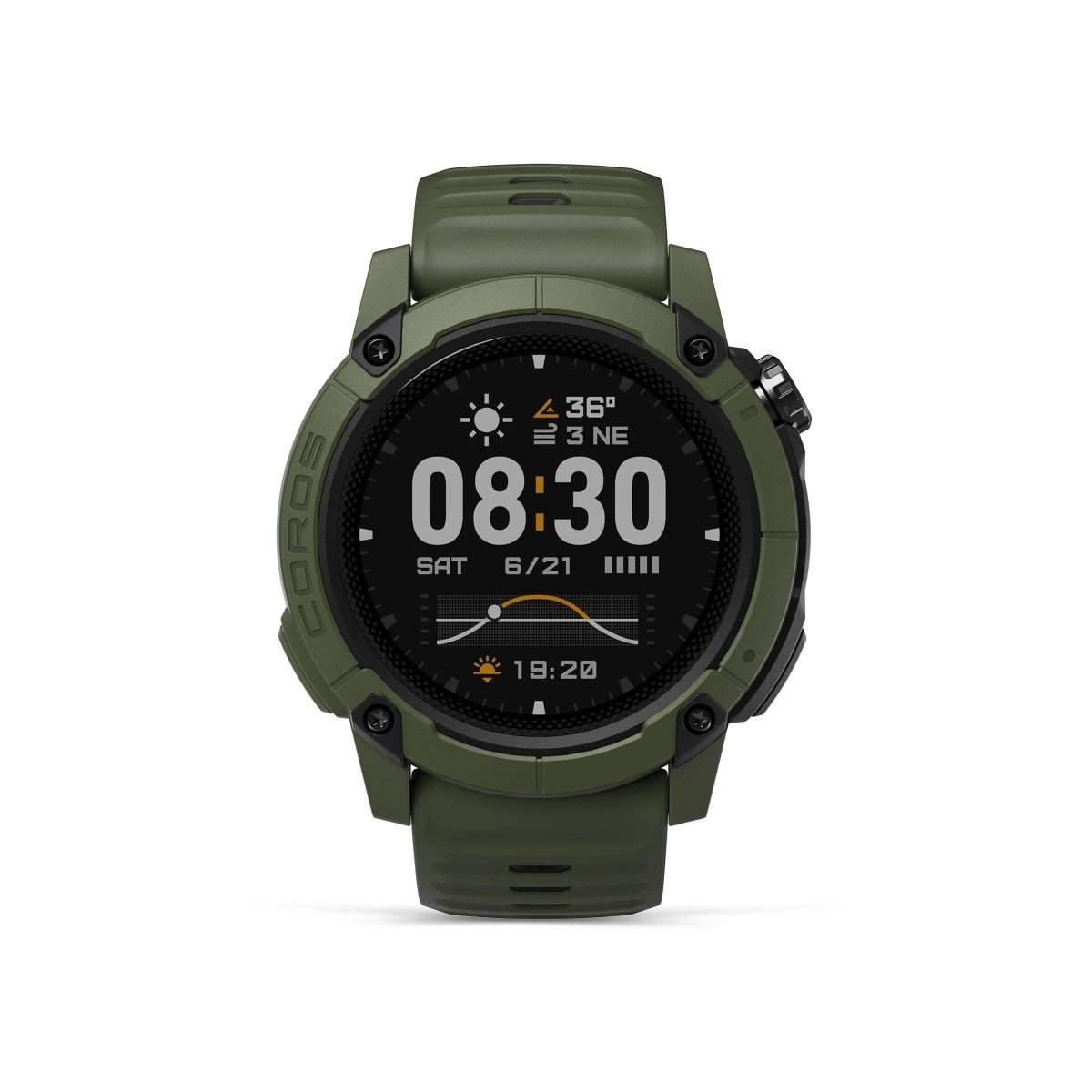 COROS NOMAD GPS Watch - žalia
