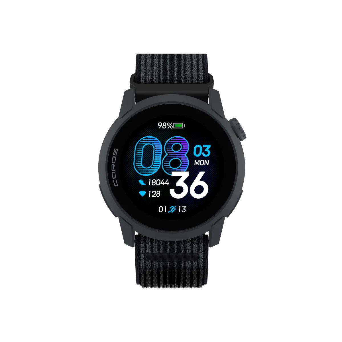 COROS PACE 4 GPS Sport Watch - nailoninė juoda