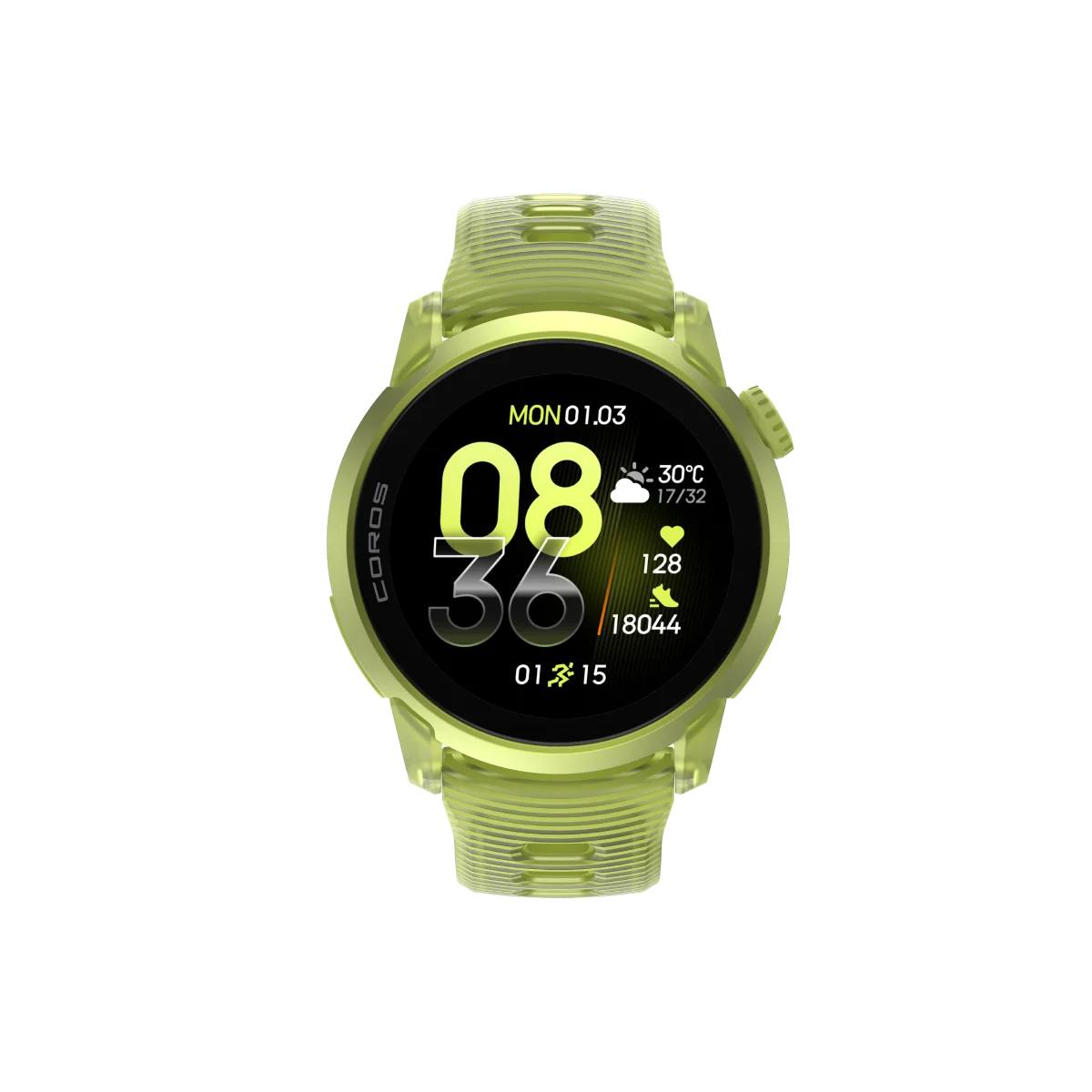 COROS PACE 4 GPS Sport Watch - geltona Crystal