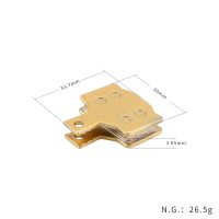 Metalinės stabdžių trinkelės Magura MT2 / MT4 / MT6 / MT8
