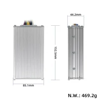 Valdiklio ir ekrano komplektas S830 (750W, 30A)