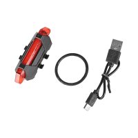 Įkraunamas USB galinis ir šoninis žibintas (raudonas)
