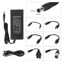Įkroviklis 42V 2A DC 2.1 su 6 adapteriais (EU kištukas)