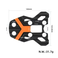 Galinės kojų atramos kilimėlis Kukirin G2 Max