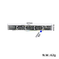 Baterijos BMS plokštė Xiaomi 3 Lite / 4 / 4 Lite