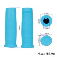 Vairo rankenos Segway Ninebot F30 / F40, 2 vnt. (mėlynos)