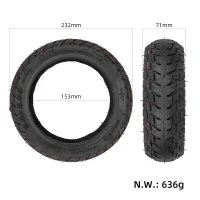 Bekamerė off-road padanga 9.5x2.50 su ventiliu