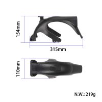 Galinis sparnas su kabliu ir metaline plokšte Segway Max G2