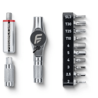 FEEDBACK SPORTS Reflex Fixed sukimo momento įrankis (Mini Ratchet + 5Nm Torque)