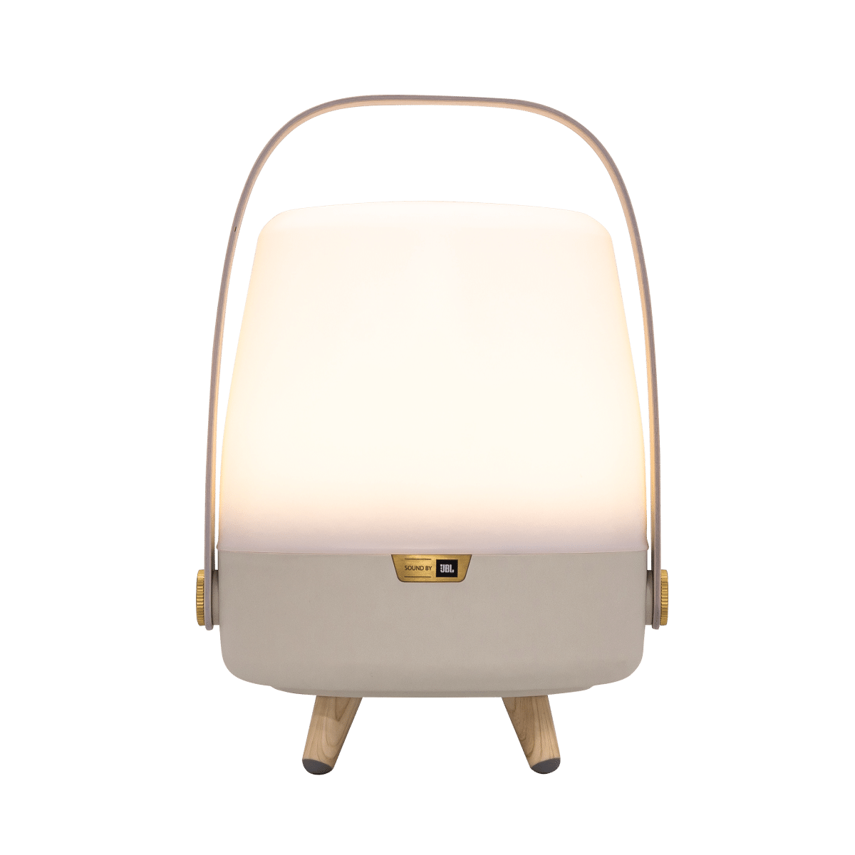 KOODUU SOUND BY JBL Lite-up Play Mini, kolonėlė/šviestuvas su JBL garso sistema, Sand