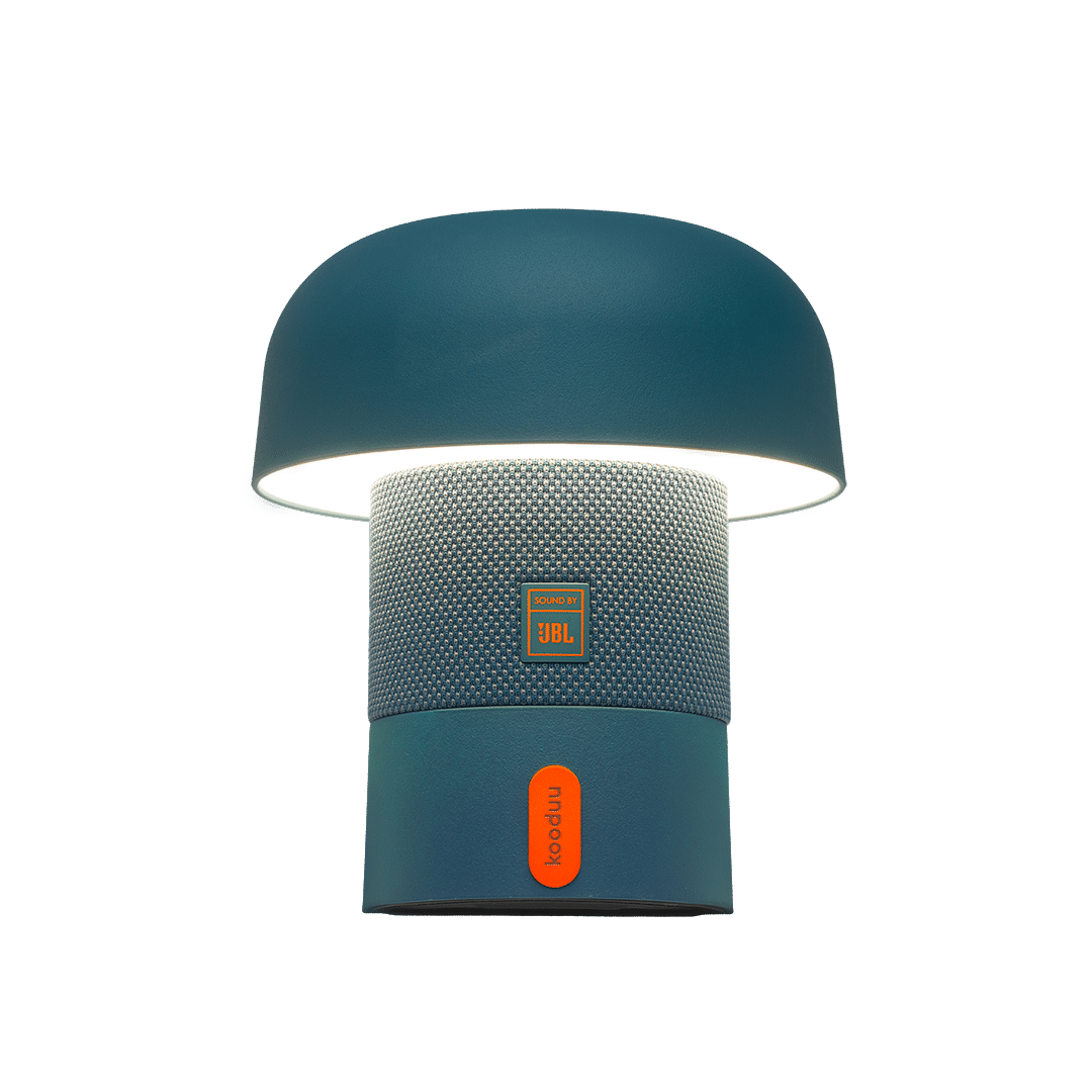KOODUU SOUND BY JBL Sensa Play Mini kolonėlė/šviestuvas su JBL garso sistema, Deep Aquamarine