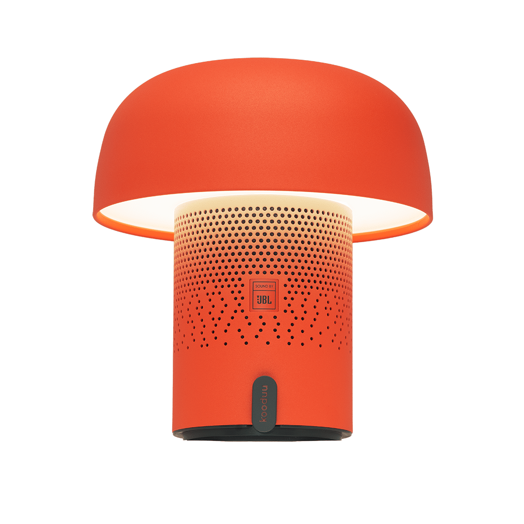 KOODUU SOUND BY JBL Sensa Play kolonėlė/šviestuvas su JBL garso sistema, Orange