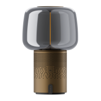 KOODUU SOUND BY JBL Serena Play kolonėlė/šviestuvas su JBL garso sistema, Bronze