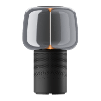 KOODUU SOUND BY JBL Serena Play kolonėlė/šviestuvas su JBL garso sistema, Metalic Anthracite