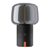 KOODUU SOUND BY JBL Serena Play kolonėlė/šviestuvas su JBL garso sistema, Metalic Anthracite