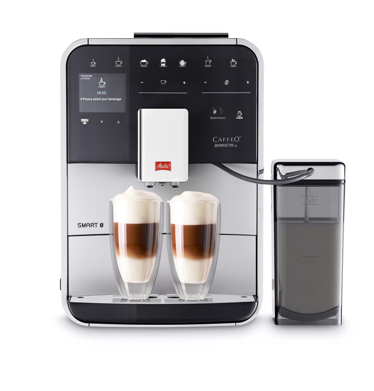 MELITTA F85/0-101 BARISTA TS SMART automatinis kavos aparatas, sidabro