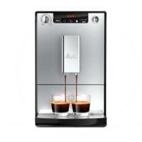 MELITTA E950-203 SOLO automatinis kavos aparatas, sidabro spalva