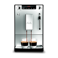 MELITTA E953-202 SOLO&MILK automatinis kavos aparatas, juoda-sidabro