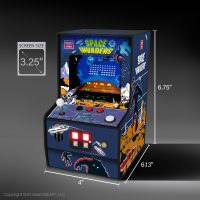 MY ARCADE Micro Player ,,Space Invaders Collectible Retro" nešiojama žaidimų konsolė, premium versija