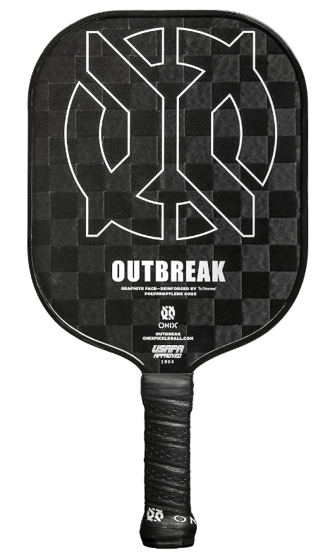 Onix Outbreak piklbolo raketė, juoda